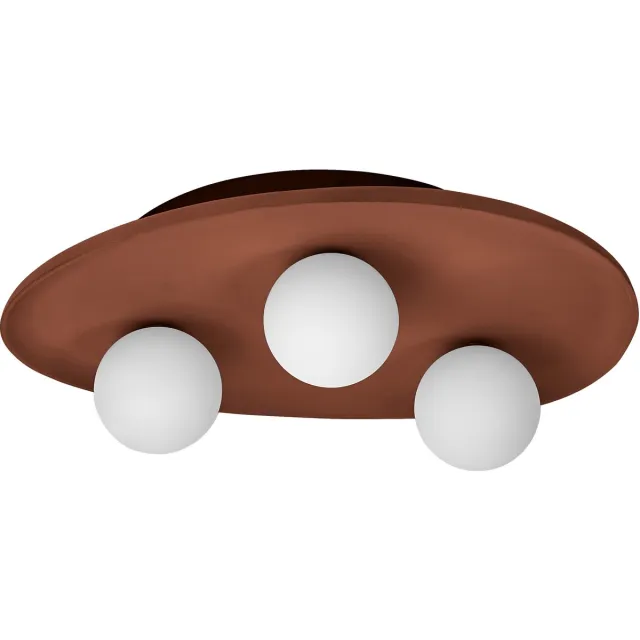Osram Decor Clay Nest, plafondlamp, 3xG9, niet dimbaar, IP20, klei, bruin