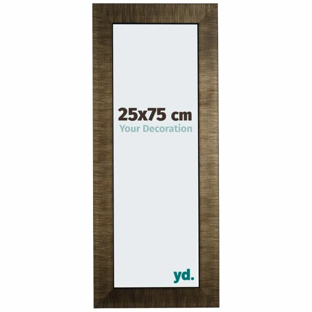 yd. Your Decoration - Fotolijst 25x75 cm - Hout - Champagne Geborsteld - Leeds