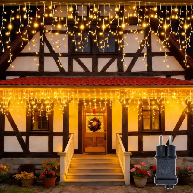 ZRNS® IJspegel Verlichting - Kerstverlichting LED - Voor Buiten - 8 Modi - IP44 Waterdicht - 10m
