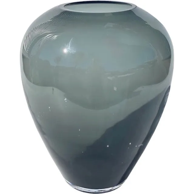 Vase The World Vaas Grey Kander | Anna Nooshin | Ø33,5 x H43 cm Grijs