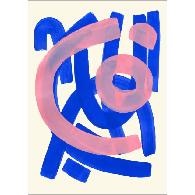 Poster & Frame Poster - Ejaaz Haniff - Funky Beat (30 x 40 cm cm)