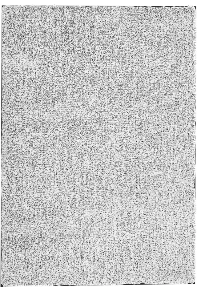 Beliani DEMRE - Shaggy vloerkleed - Grijs gemêleerd - 160x230 cm - Polyester
