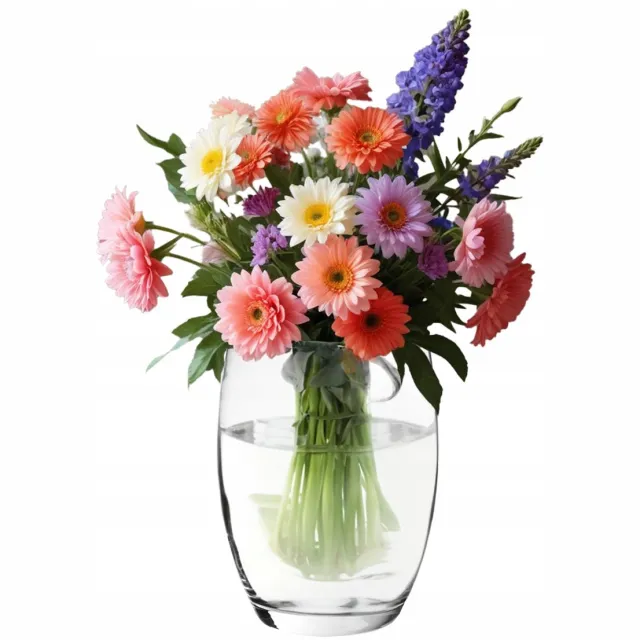 Altom Design Orchidea Glazen Vaas - 20 cm Kleurloos