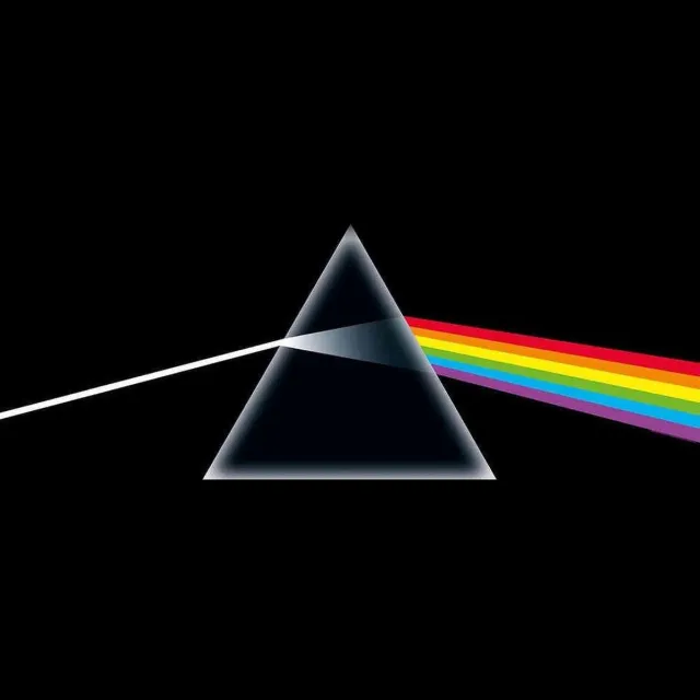 Rock Off Pink Floyd Textiel Poster Flag Dark Side Of The Moon Multicolours