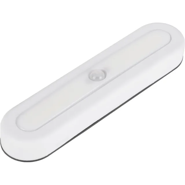 Q-link COB Kastverlichting - LED Verlichting met Bewegingssensor - Rechte Hoek - Werkt op Batterijen - Inclusief Lichtbron - Kunststof Behuizing - Zonder Kabel te Plaatsen - Kleur Wit