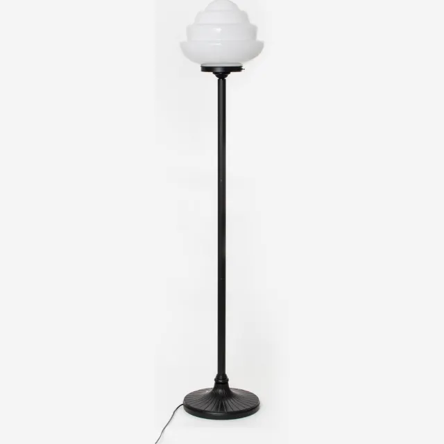 Coloured by Art Vloerlamp Citrus Large Moonlight - Art Deco Trade Zwart