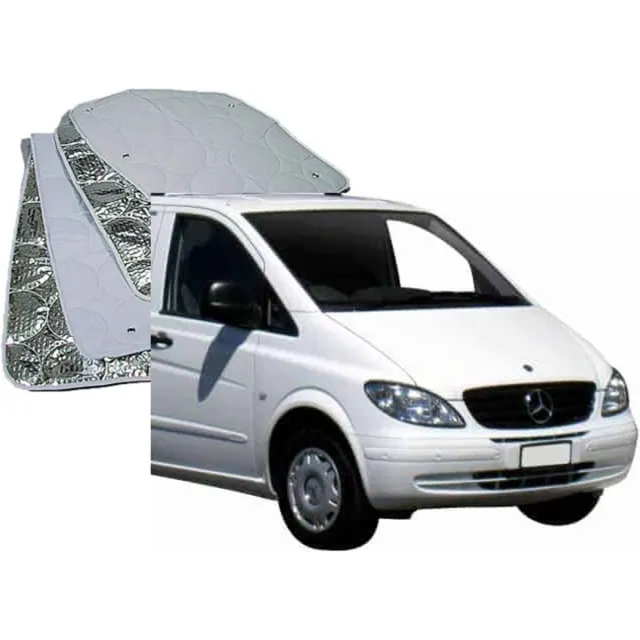 HTD Raamisolatie Geschikt voor Mercedes Vito/Viano vanaf 2003 grijs