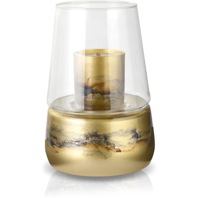 Terroso Geurkaars Lamp Goud