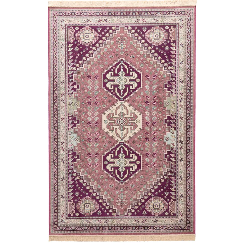 NOUS Living vloerkleed Granby rood/roze, foto 2