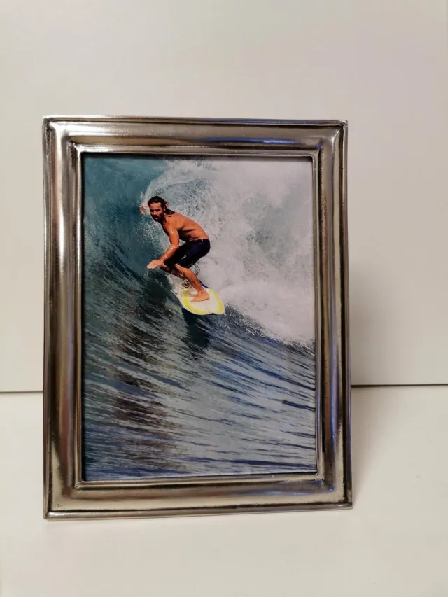 Kurz Edeltin Fotolijst - 9x13cm - Kurz edeltin. Zilver