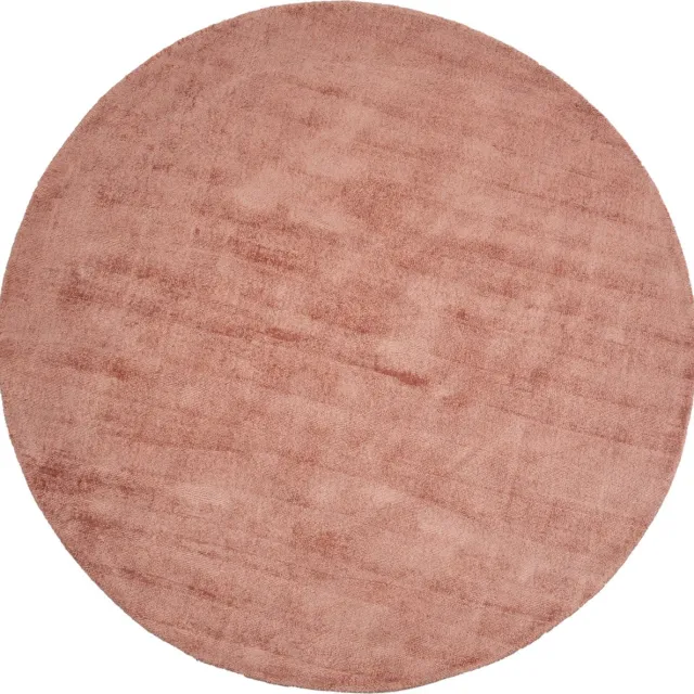 Dutch Lifestyle Milan Konig terra- Viscose- Vloerkleed - Terra