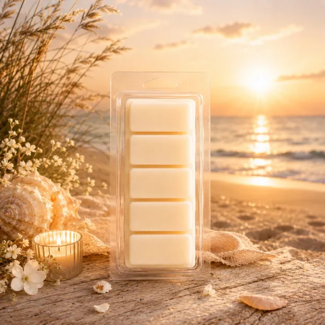 Anna's Geurenhuisje Waxmelts Rising Sun - Snapbar - 55 gram - Sojawas - Handmade - Dierproefvrij - Vegan - Huisparfum - Voor in geurbrander - Waxbrander - Geur in huis - Wax melt - Geurkaars - Parfum Creme