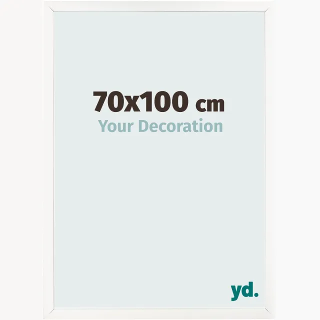 yd. Your Decoration - Fotolijst 70x100 cm - MDF - Wit Hoogglans - Bologna