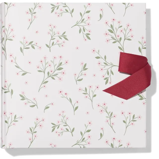 HEMA Fotoalbum 24.5x24x4.5cm bloemen (multicolor)