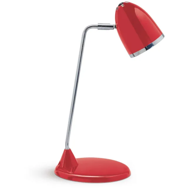 Maul MAULstarlet Bureaulamp - LED - Rood - Tafellamp - Verstelbaar