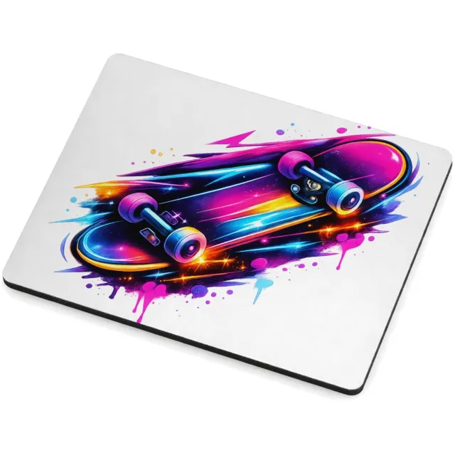 Mr Cadeautjes MDF magnetische fotolijst 9 x 7 - design Neon sportenergie met een futuristische uitstraling | cadeau Wit