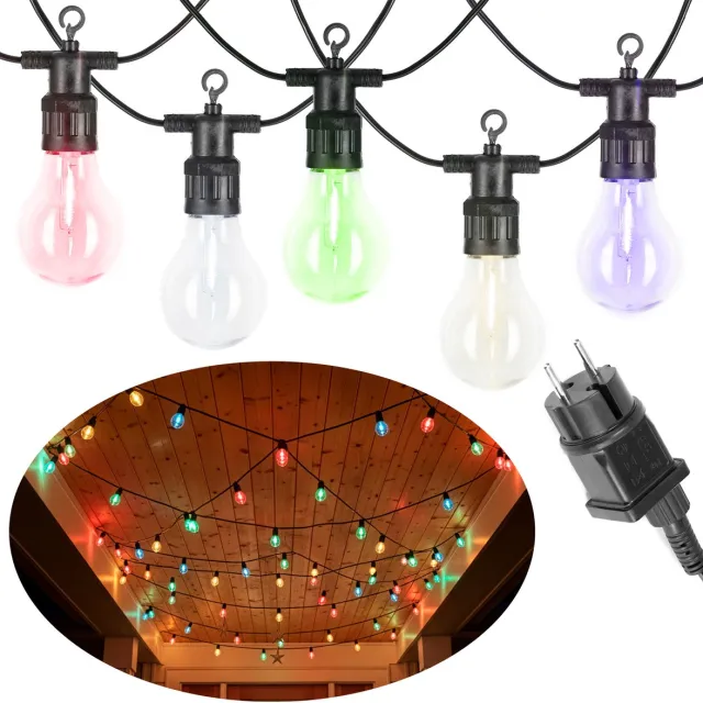 springos Fairy Lights Buiten - 20 LED - Multicolor - 13
