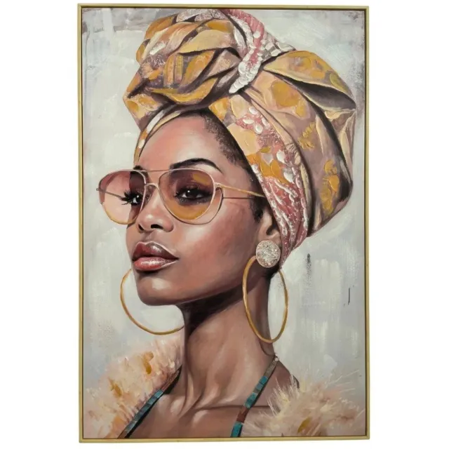 Mansion Atmosphere Schilderij Glamour Portret Zahra – 80 × 120 cm [gid://shopify/Metaobject/297300001103,gid://shopify/Metaobject/303097905487]