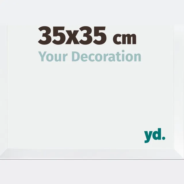 yd. Your Decoration - Fotolijst 35x35 cm - MDF - Wit Mat - Catania