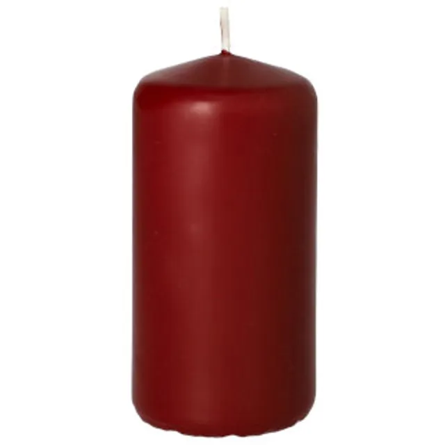 Papstar Stompkaars Ø 50 mm · 100 mm bordeaux