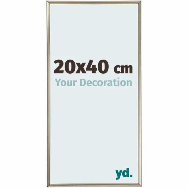 yd. Your Decoration - Fotolijst 20x40 cm - Kunststof - Champagne - Annecy