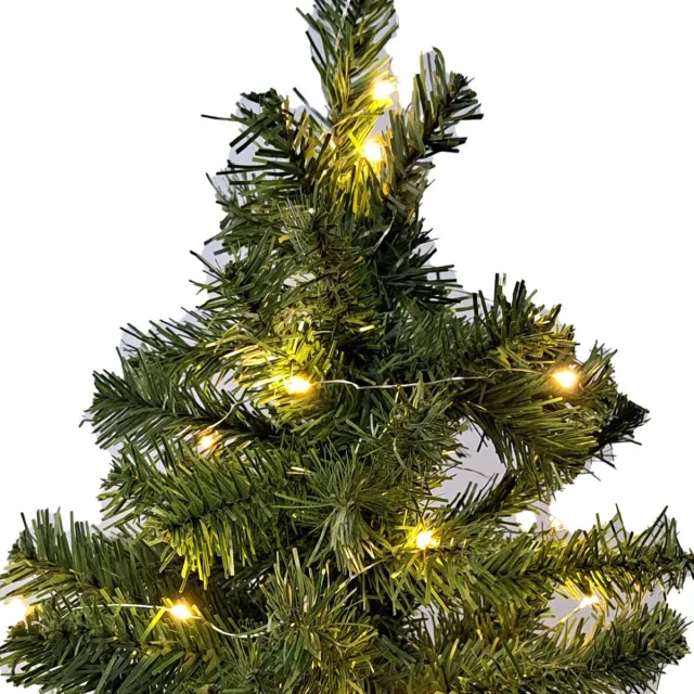 Ideas 4 Seasons Ideas4seasons Lichtslinger/lichtsnoer LED licht - 2 meter/20 lampjes - warm wit - fairy lights