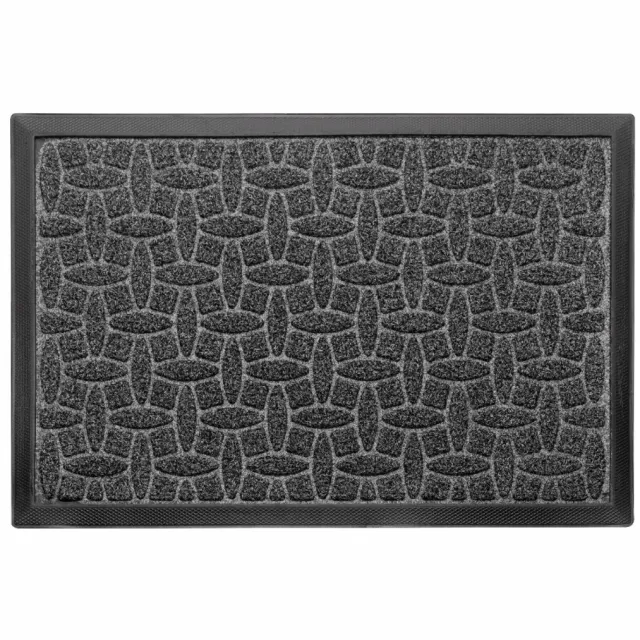 Galicja Spencer Deurmat 60x40cm - Stijlvol en Functioneel Grijs Melange