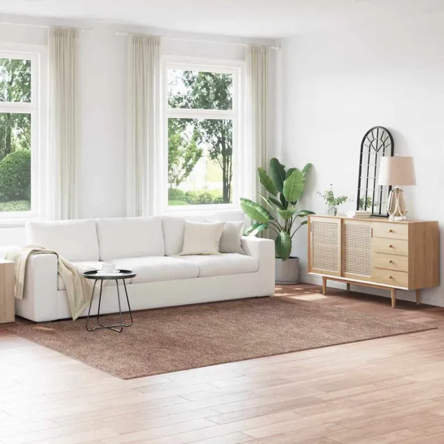 vidaXL Antislip Shaggy Tapijt Bruin 200 x 290 cm PP, foto 2