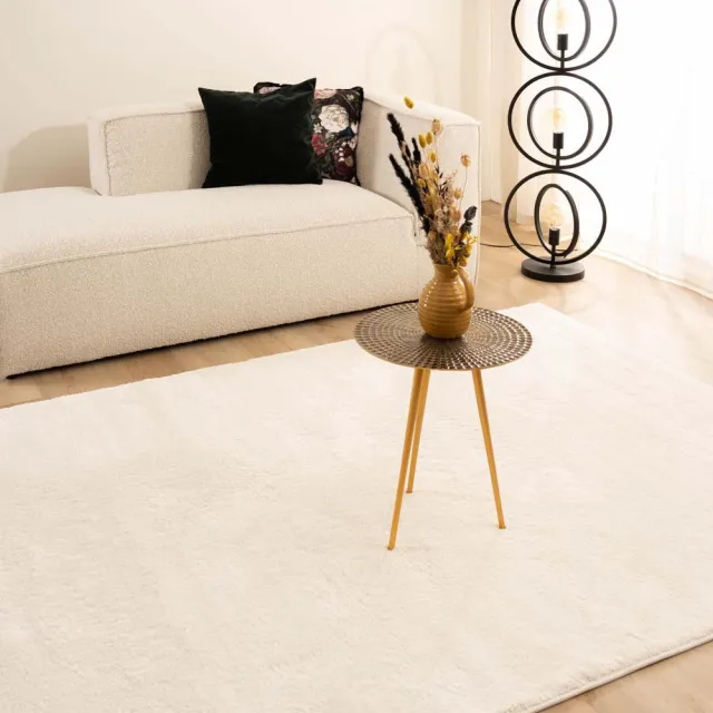 Paon Brillant Velours vloerkleed - Flair wit 200x300