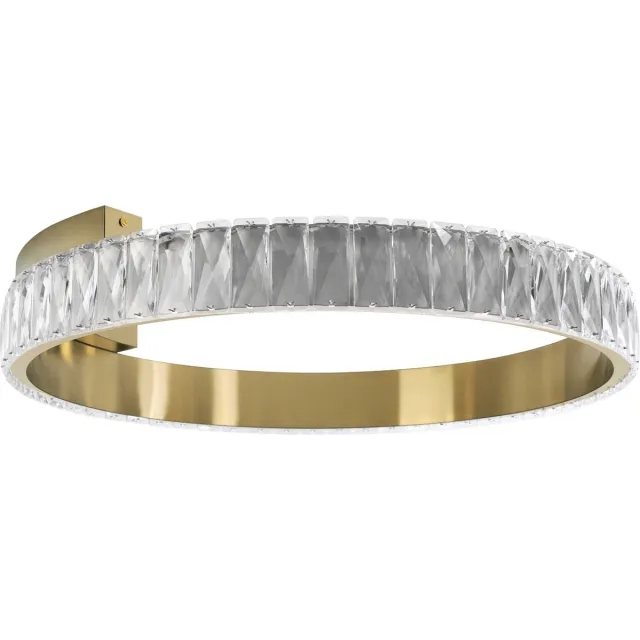 TooLight App1506-C Plafonnière Geborsteld Goud 60X60X10,5Cm