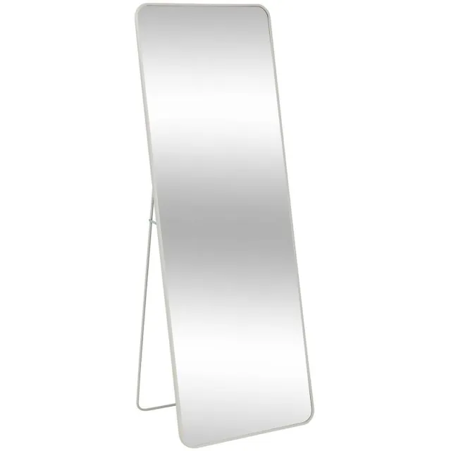 5 Five Simply Smart Staande spiegel van metaal en aluminium Beige
