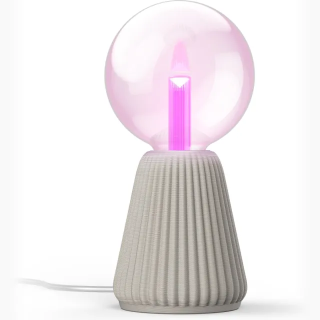 Philips Hue Lightguide 3D-geprinte Tafellamp (Zandkleur) - E27 - Wit en Gekleurd Licht - Incl. 1 Hue Lightguide G125 Lamp - Hue White and Color Ambiance