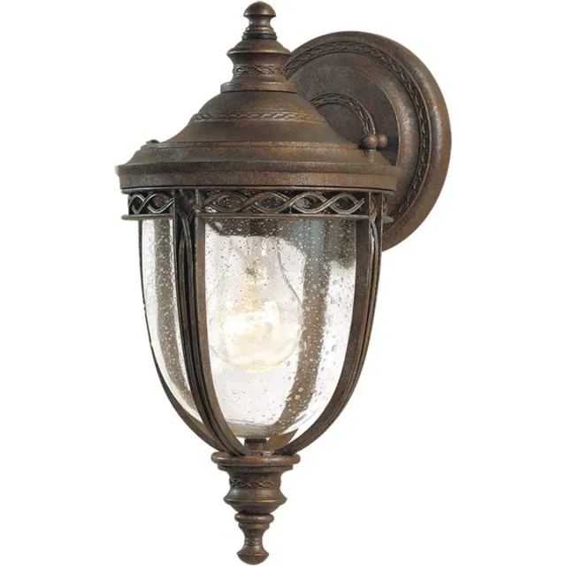 Steady Lighting Bohemian Wandlamp - Steady Lighting - Metaal - Bohemian - E27 - L: 19.1cm - Voor Buiten - Woonkamer - Eetkamer - Brons