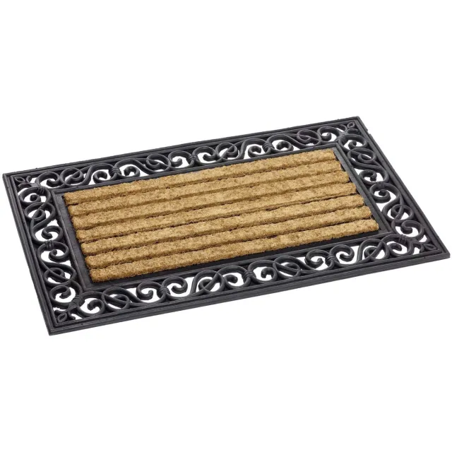 MD-Entree MD Entree - Deurmat - Kokosmat - Viking Rectangular - 45 x 75 cm Bruin