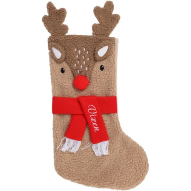 Home & Styling Kerst Rendier Sok - Vixen Bruin