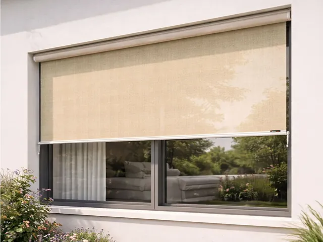 Shadow Comfort rolgordijn 296x240cm taupe