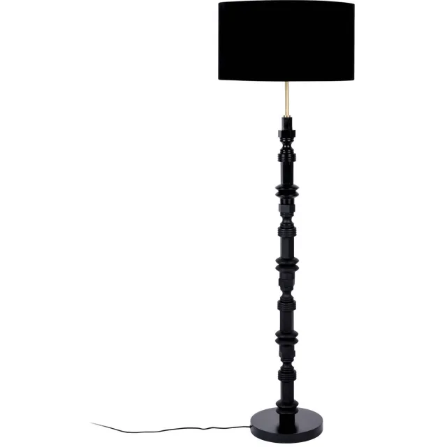 Zuiver vloerlamp Totem Zwart
