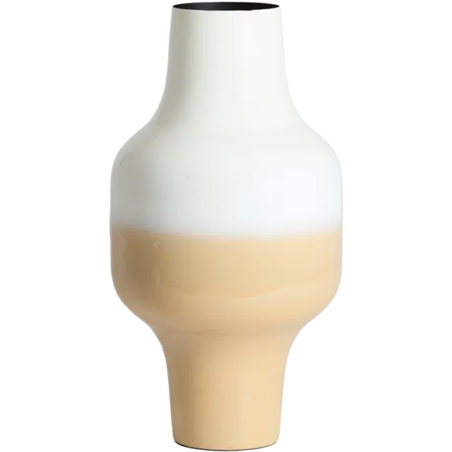 Light & Living Light&living Vaas deco Ø27,5x50 cm SINDO crème+beige