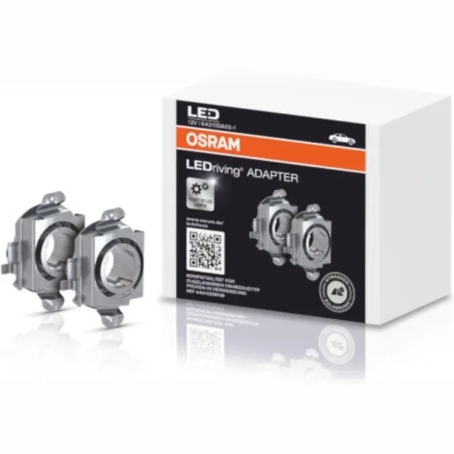 Osram Adapter voor Night Breaker H7-LED 64210DA03-1 Bouwvorm (autolamp) H7, Adapter für Night Breaker H7-LED Kleurloos