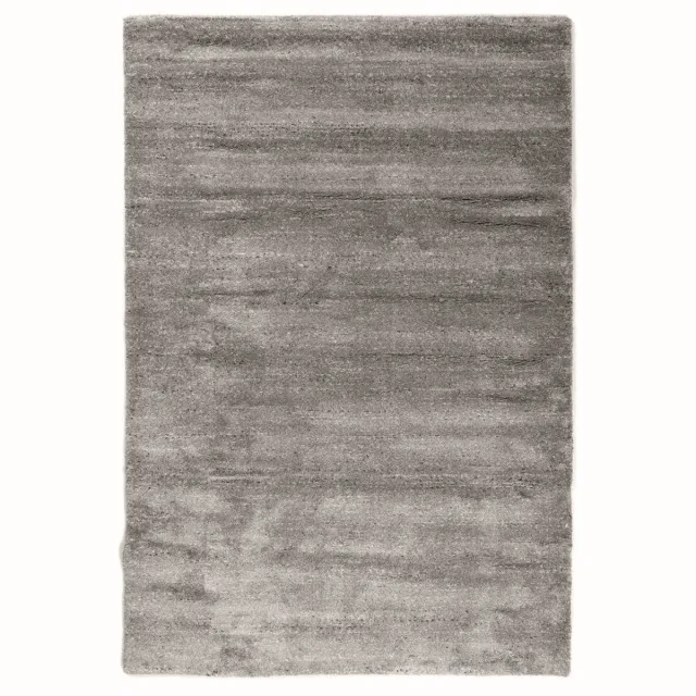 DÉJA Living Vloerkleed 200x290cm - Laagpolig Donkergrijs Polypropyleen - Biren