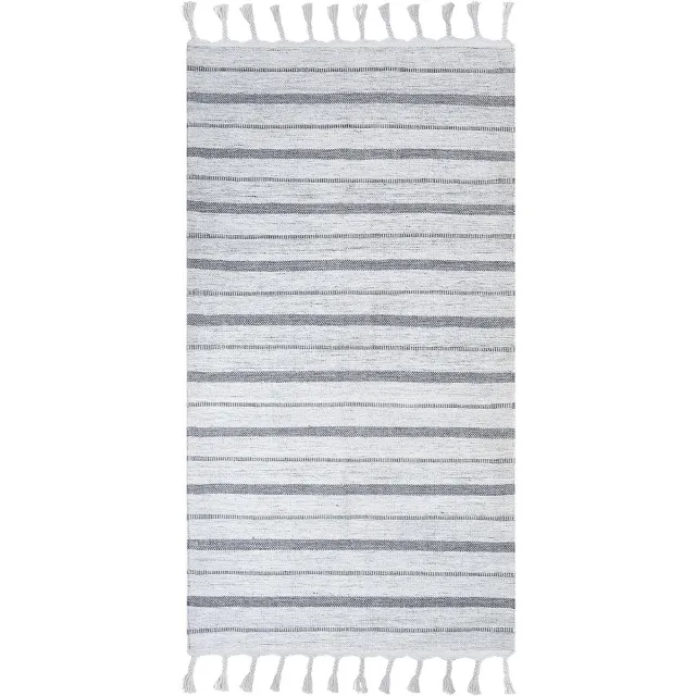 Beliani BADEMLI - Vloerkleed - Gebroken wit - 80 x 150 cm - Synthetisch