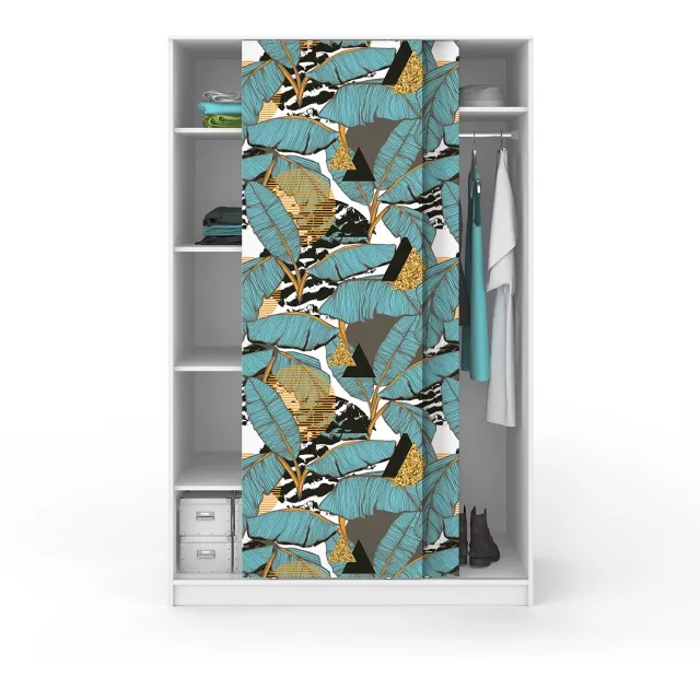 Ambiance Sticker Tropische meubelsticker Teva I Uta 60 x 90 cm Multi color