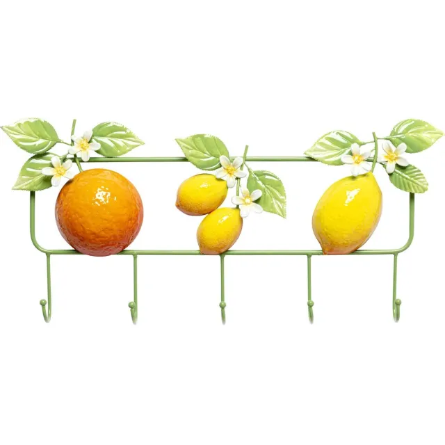 Kare Design Wand Kapstok citroenen 62cm Kare Design Groen
