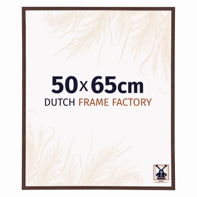 Dutch Frame Factory Fotolijst 50x65 cm - Kunststof - Bruin - Angers