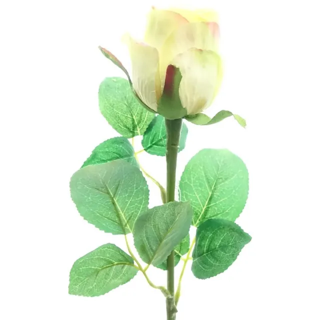 Gasper Roos geel 51 cm - kunstbloemen