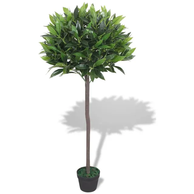 vidaXL Kunst laurierboom plant met pot 125 cm groen