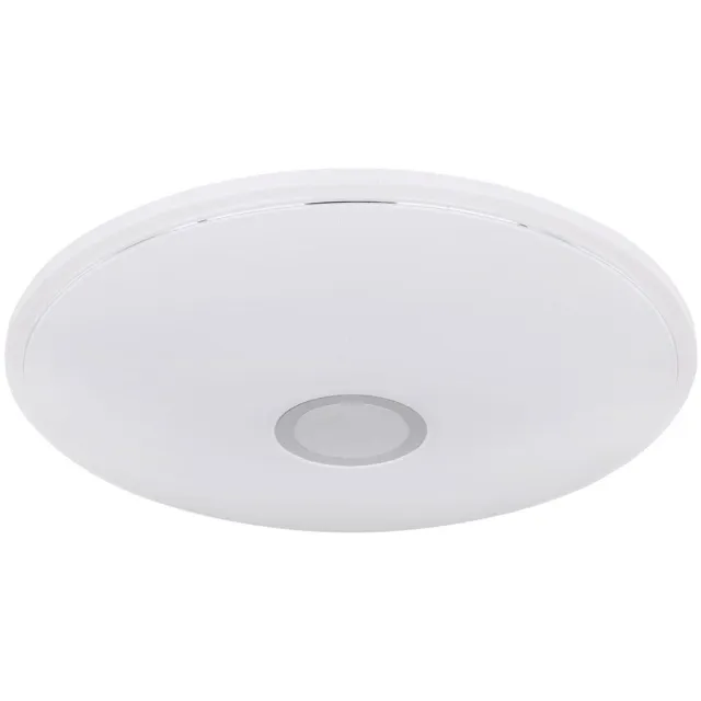 Globo Plafondlamp Woonkamerlamp, app en spraakbesturing CCT timer RGB kleurwisselaar, LED 30W 2400Lm warm wit-koud wit, DxH 50x6,5cm