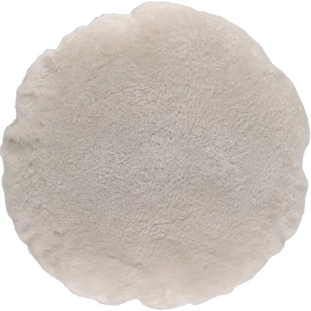 Sheepskin House Scandinavisch Fluweel Kussen - D62 cm Grey Sand