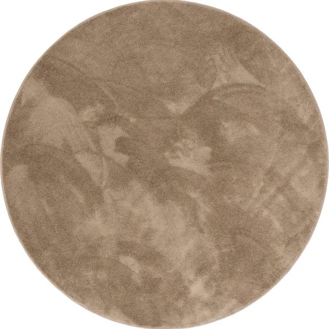 Snapstyle Luxe Superzacht Hoogpolig Langpolig Vloerkleed Deluxe Rond Goud