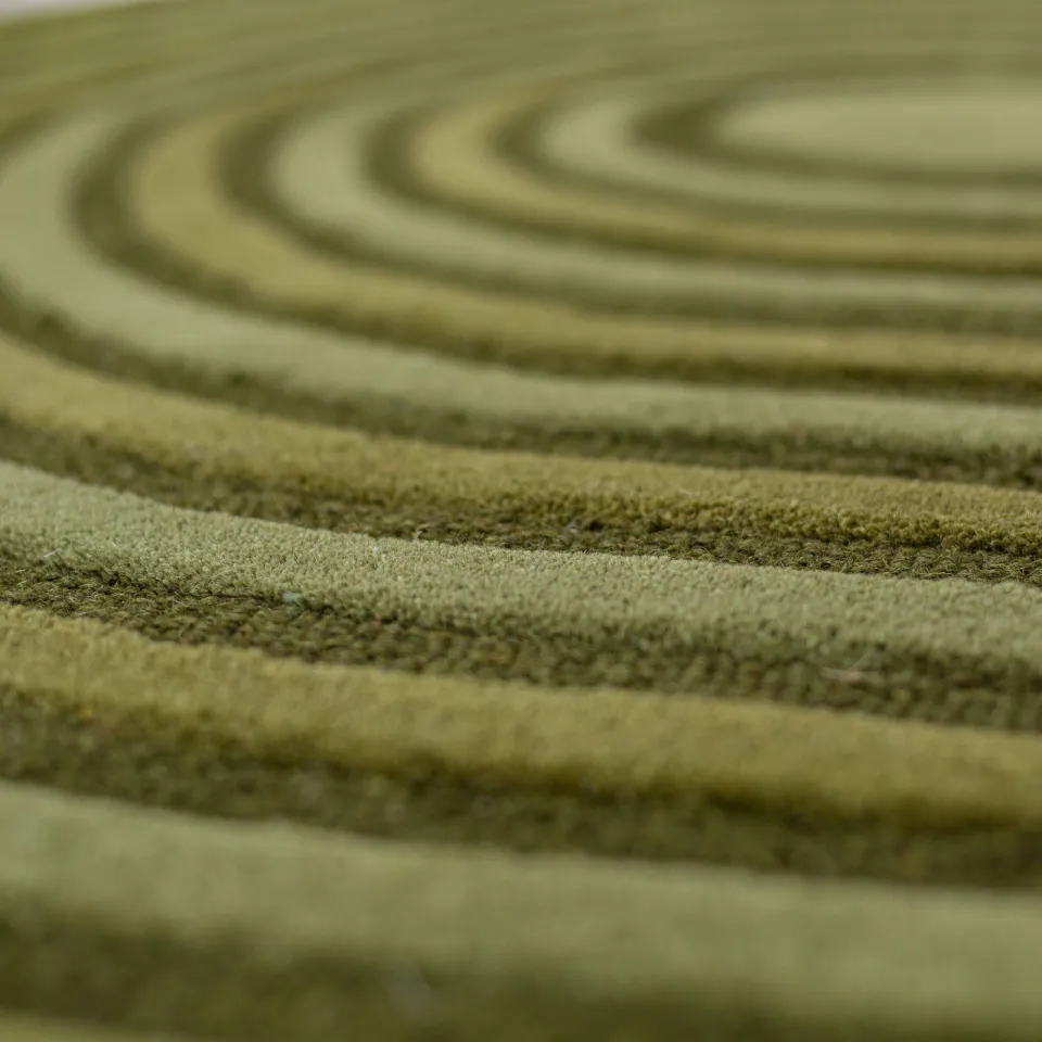 Flair Rugs Conway Retro vloerkleed groen, foto 5